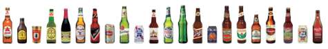 beer bottles