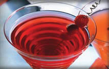 Cranberry Raspberry Flirtini - Drink of the Week