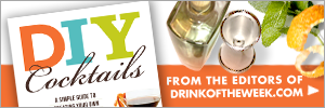DIY Cocktails Book from the Editors of DrinkoftheWeek.com Side Banner