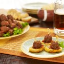 Super Bowl Party Eats Drink Icon