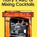 Harry’s ABC of Mixing Cocktails – Literary Monday Drink Icon